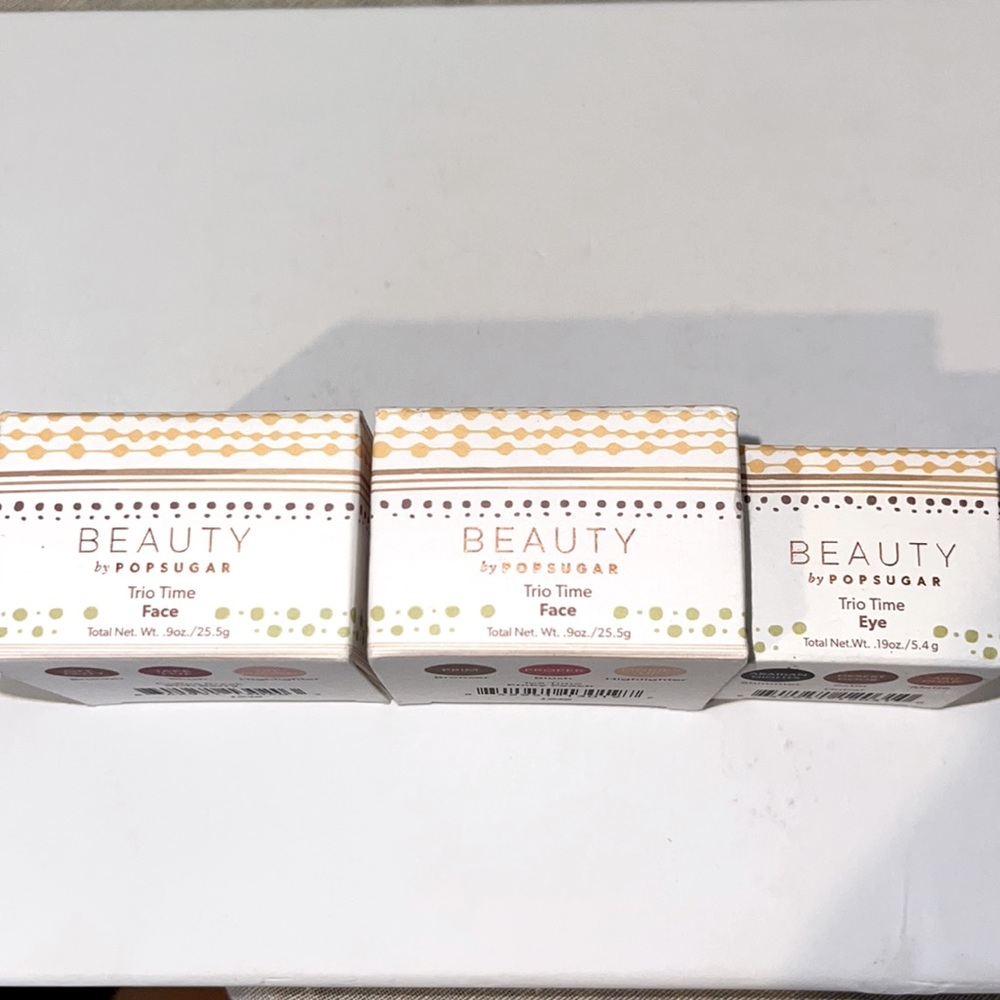 Beauty by Popsugar Trio Time face and Eye Stackers Bundle